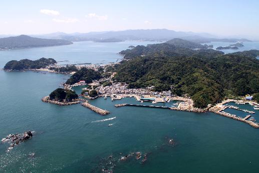 答志島 空撮