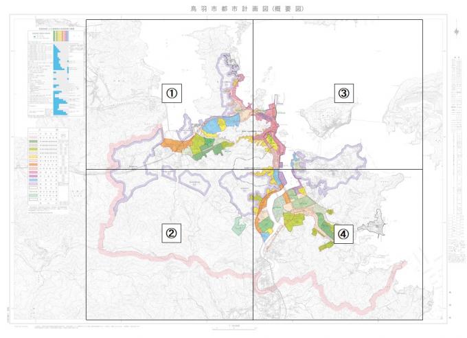 【改定】鳥羽市都市計画図(概要図)