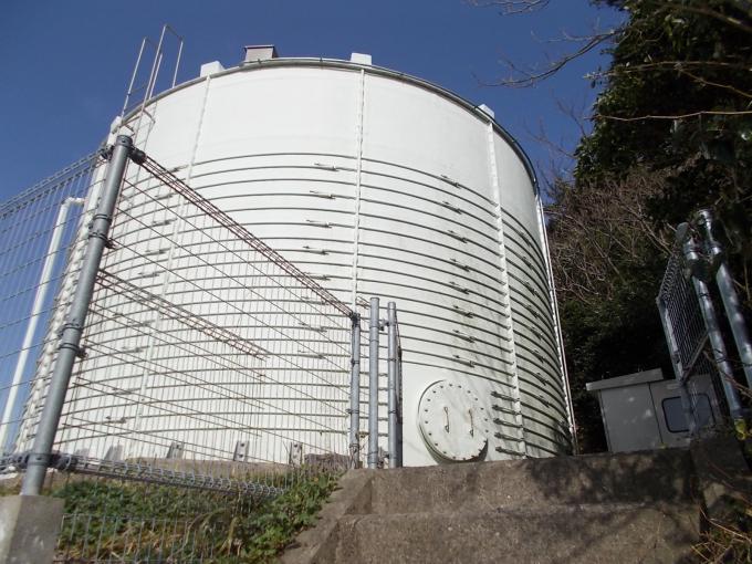 神島配水池の画像
