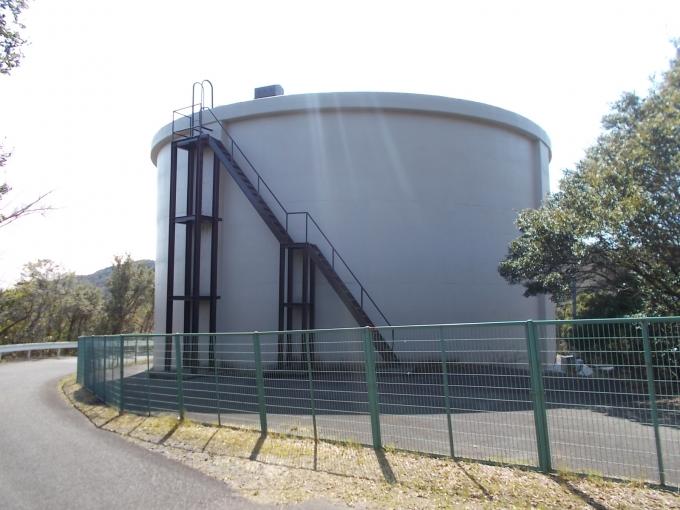 堅子配水池の画像