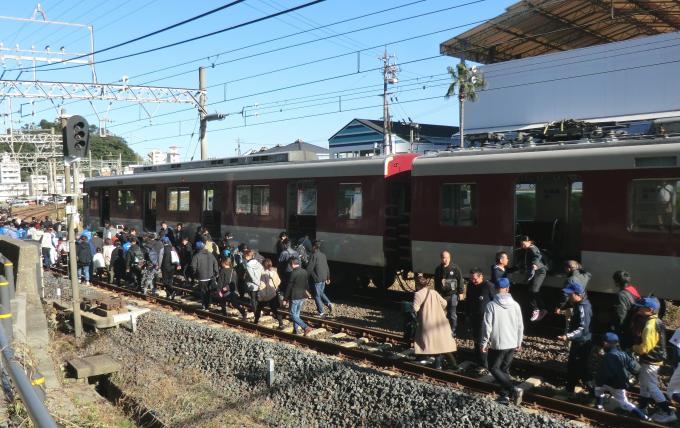 近鉄避難訓練