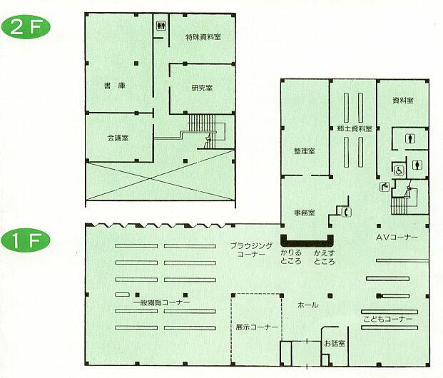 図書館館内地図