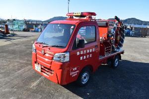 小型動力ポンプ付軽消防自動車