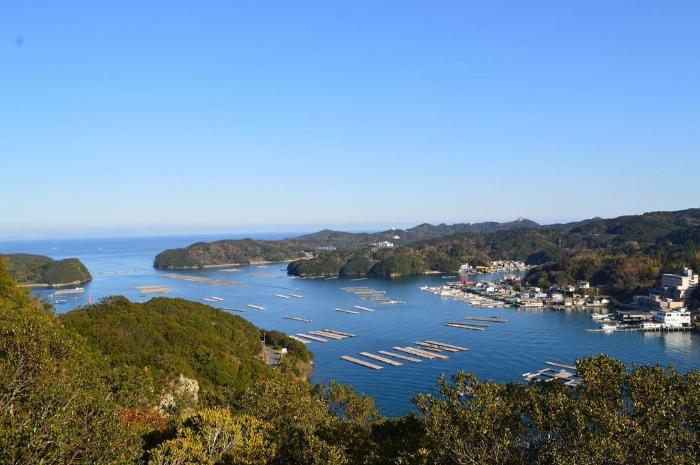 浦村町今浦の麻生の浦湾