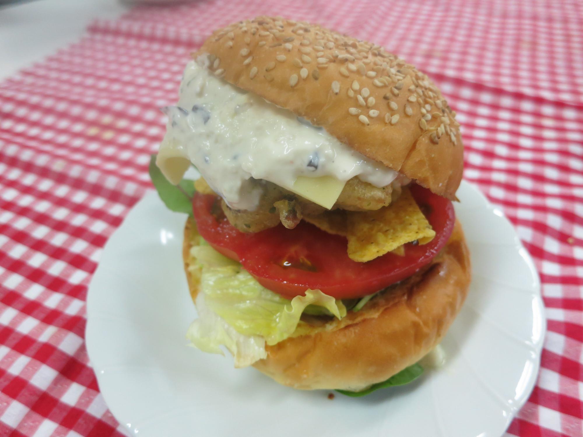 鳥羽潮騒フリッたこバーガー