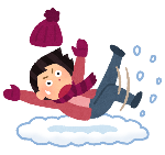 雪転倒
