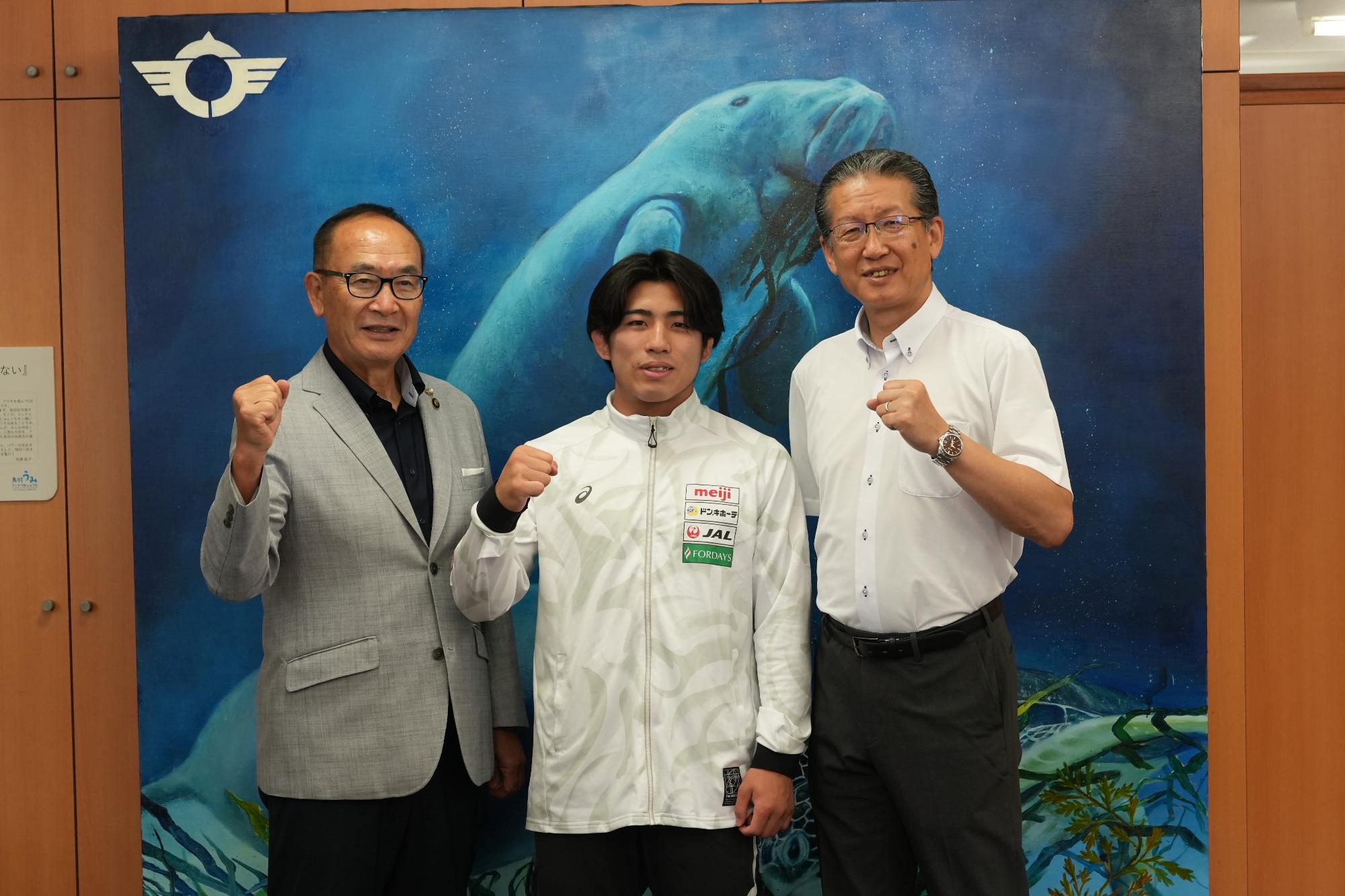 2025シニア世界選手権（レスリング）出場選手が市長を訪問しました